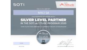 MIK3 SA is an authorized SILVER SOTI partner in the SOTI Altitude Program